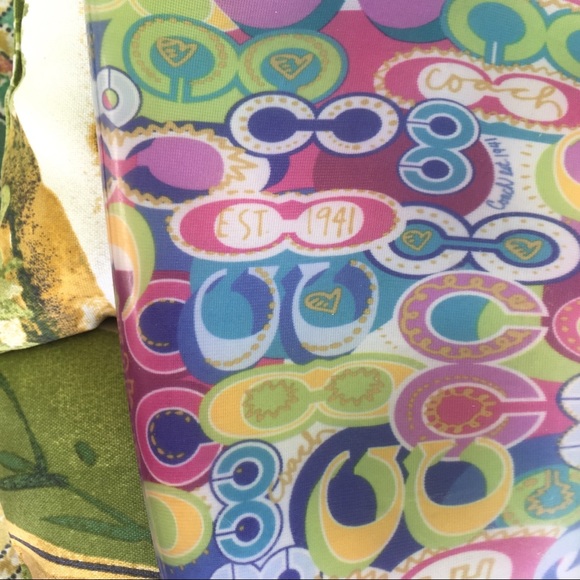 Coach Pixy Poppy “POP C” Rainboots Q497 Size 6 - Picture 8 of 13